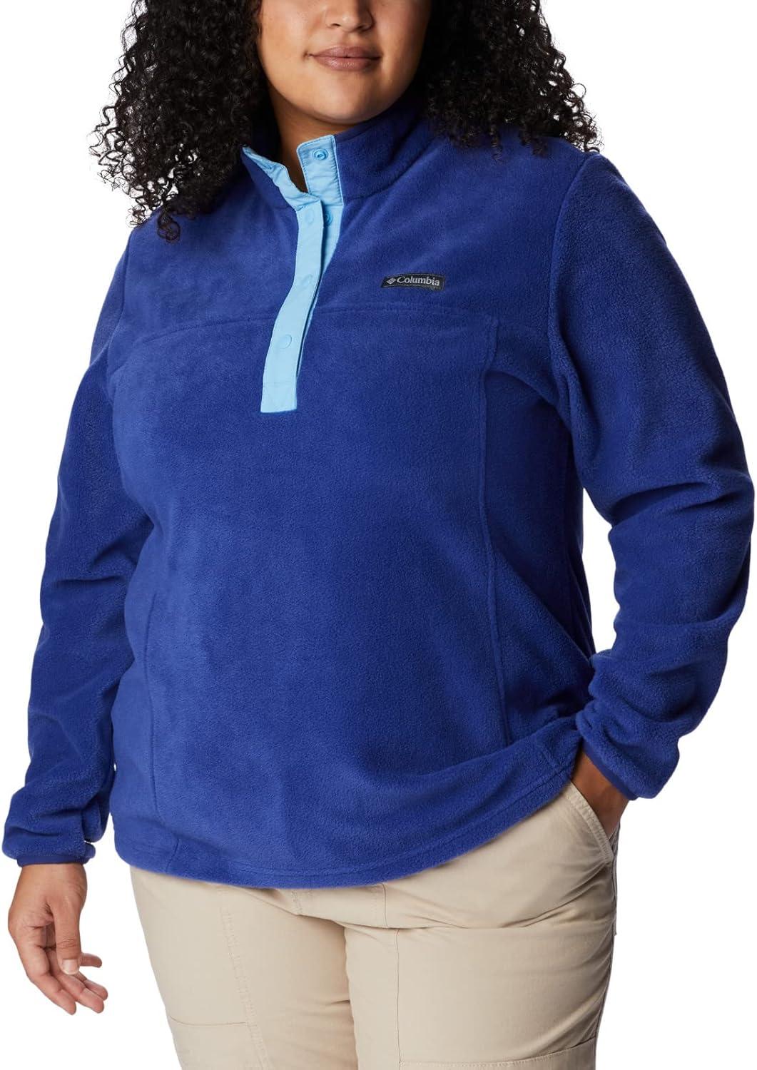 imageColumbia womens Benton Springs 12 Snap PulloverDark SapphireVista Blue