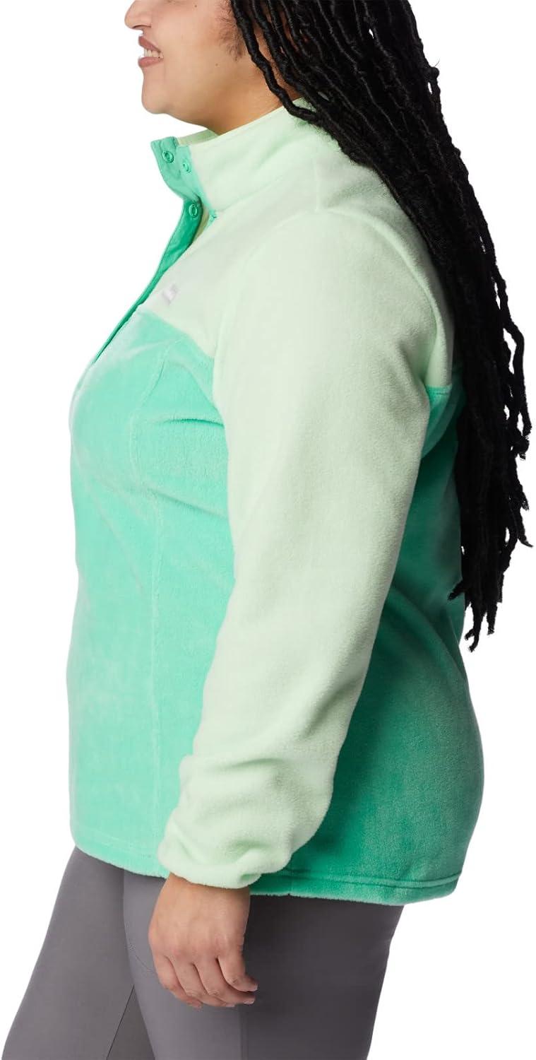 imageColumbia womens Benton Springs 12 Snap PulloverLight JadeKey West