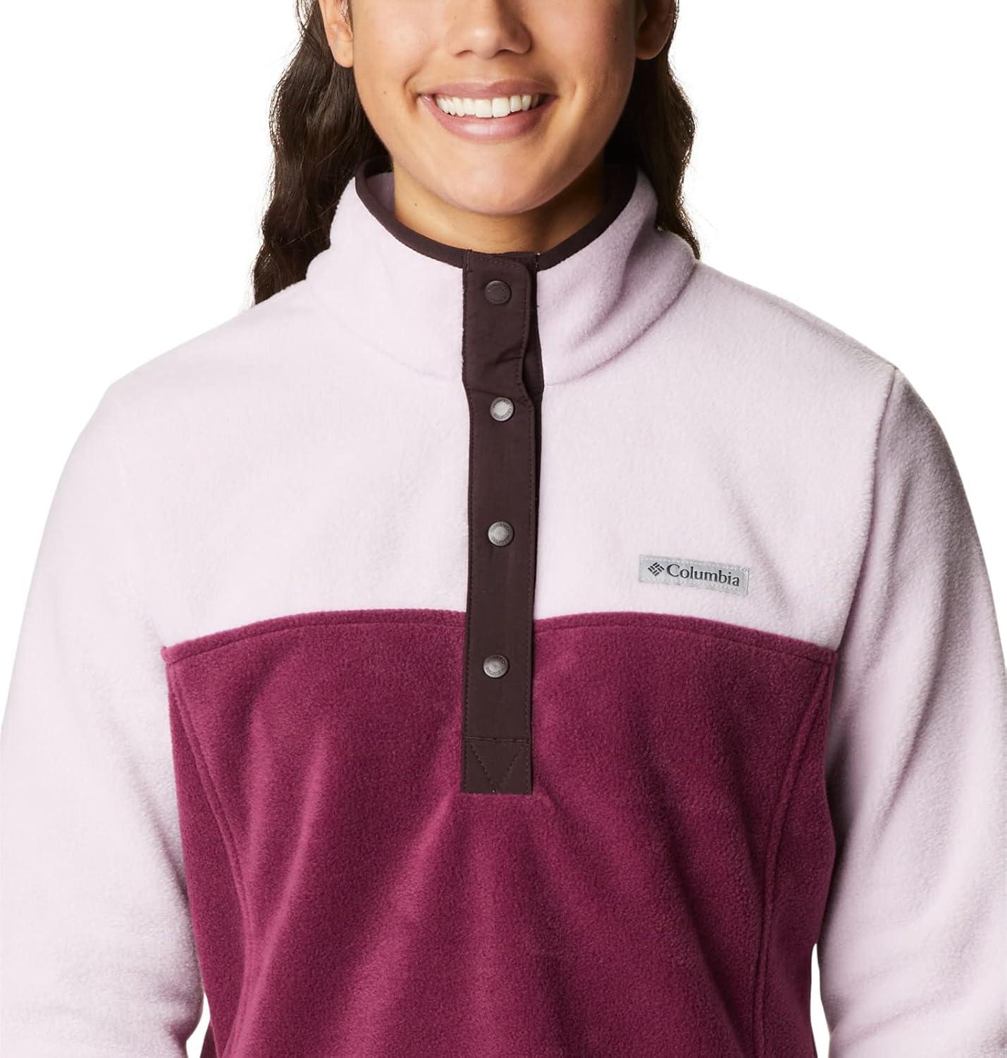 imageColumbia womens Benton Springs 12 Snap PulloverMarionberryAura