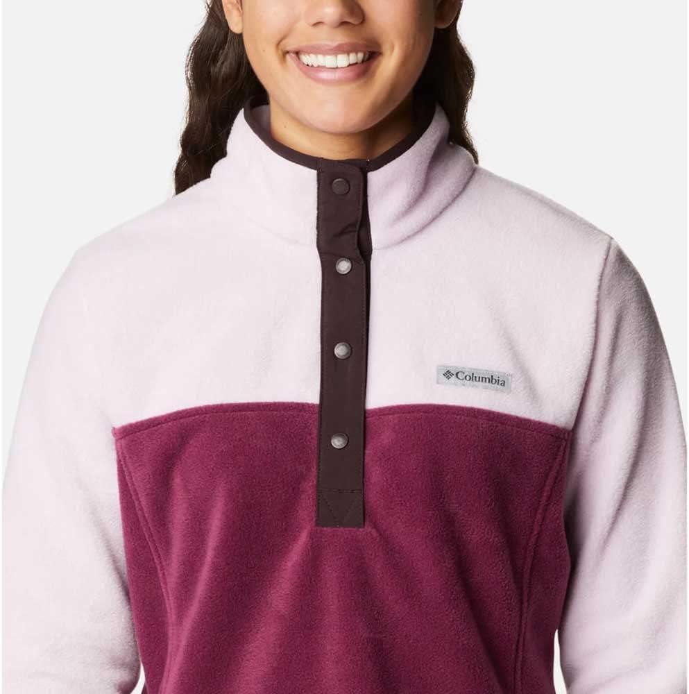 imageColumbia womens Benton Springs 12 Snap PulloverMarionberryAura