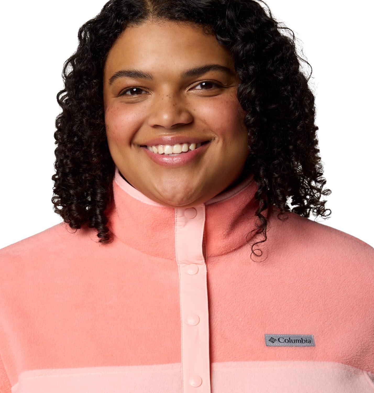 imageColumbia womens Benton Springs 12 Snap PulloverPink SandAlpenglow
