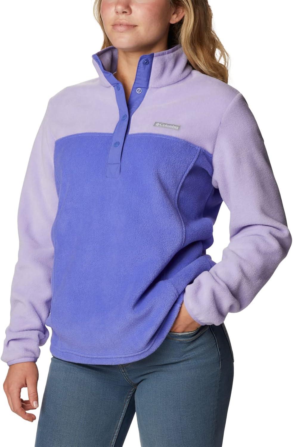 imageColumbia womens Benton Springs 12 Snap PulloverPurple LotusFrosted Purple
