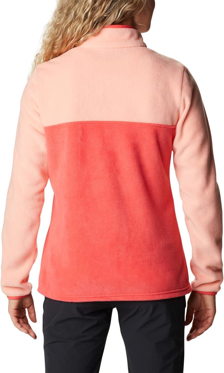 imageColumbia womens Benton Springs 12 Snap PulloverRed HibiscusCoral Reef