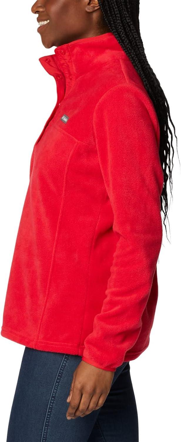 imageColumbia womens Benton Springs 12 Snap PulloverRed Lily