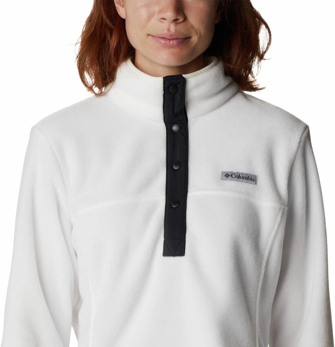 imageColumbia womens Benton Springs 12 Snap PulloverSea SaltBlack