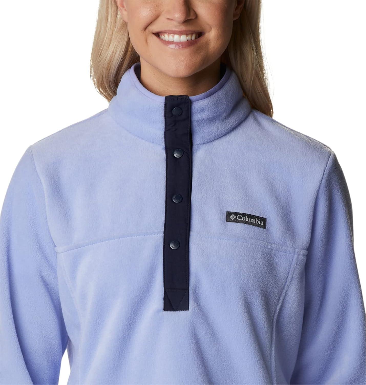 imageColumbia womens Benton Springs 12 Snap PulloverSerenityDark Nocturnal