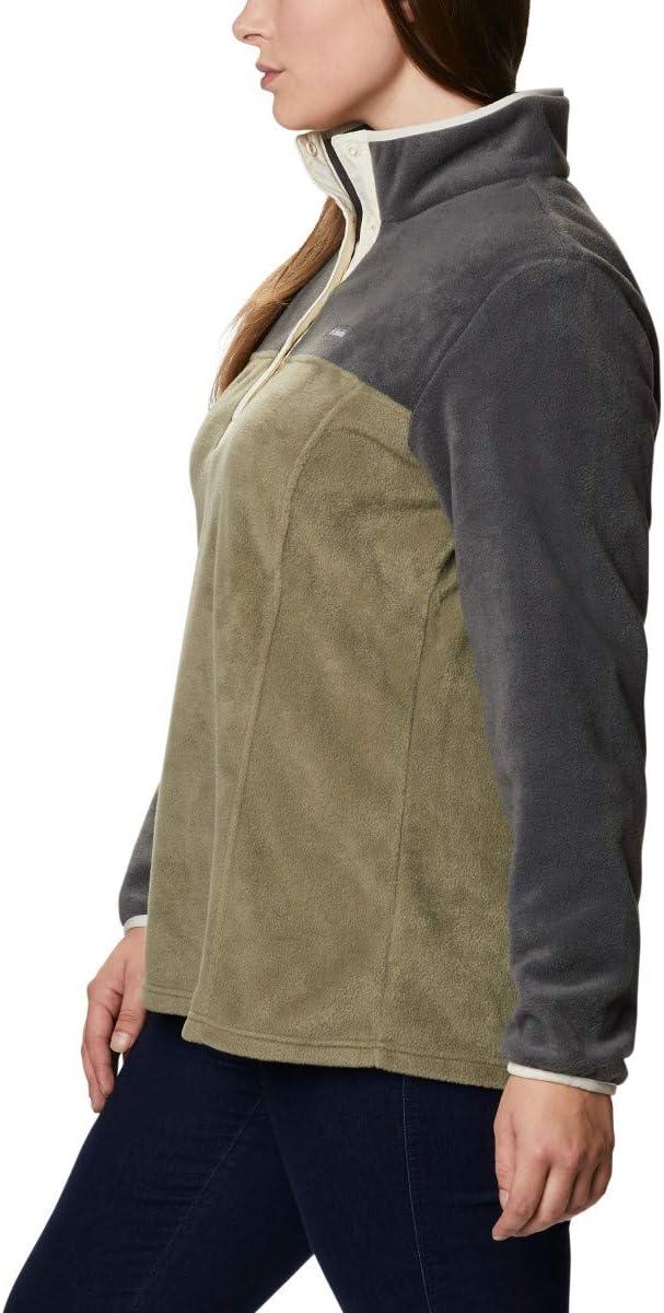 imageColumbia womens Benton Springs 12 Snap PulloverSharkStone Green