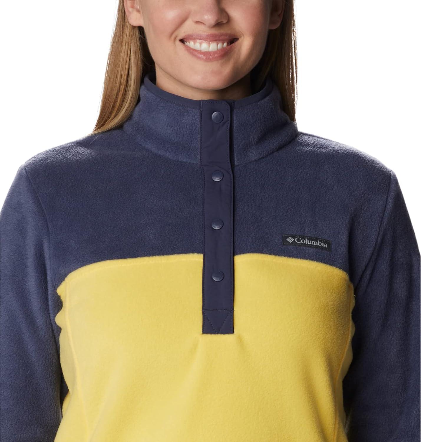 imageColumbia womens Benton Springs 12 Snap PulloverSun GlowNocturnal