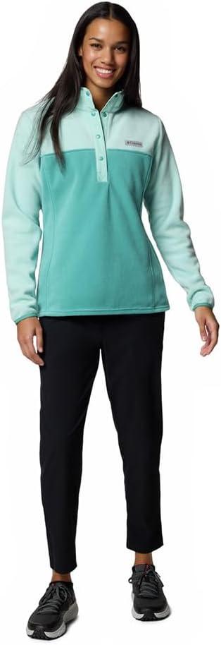imageColumbia womens Benton Springs 12 Snap PulloverTealSpray