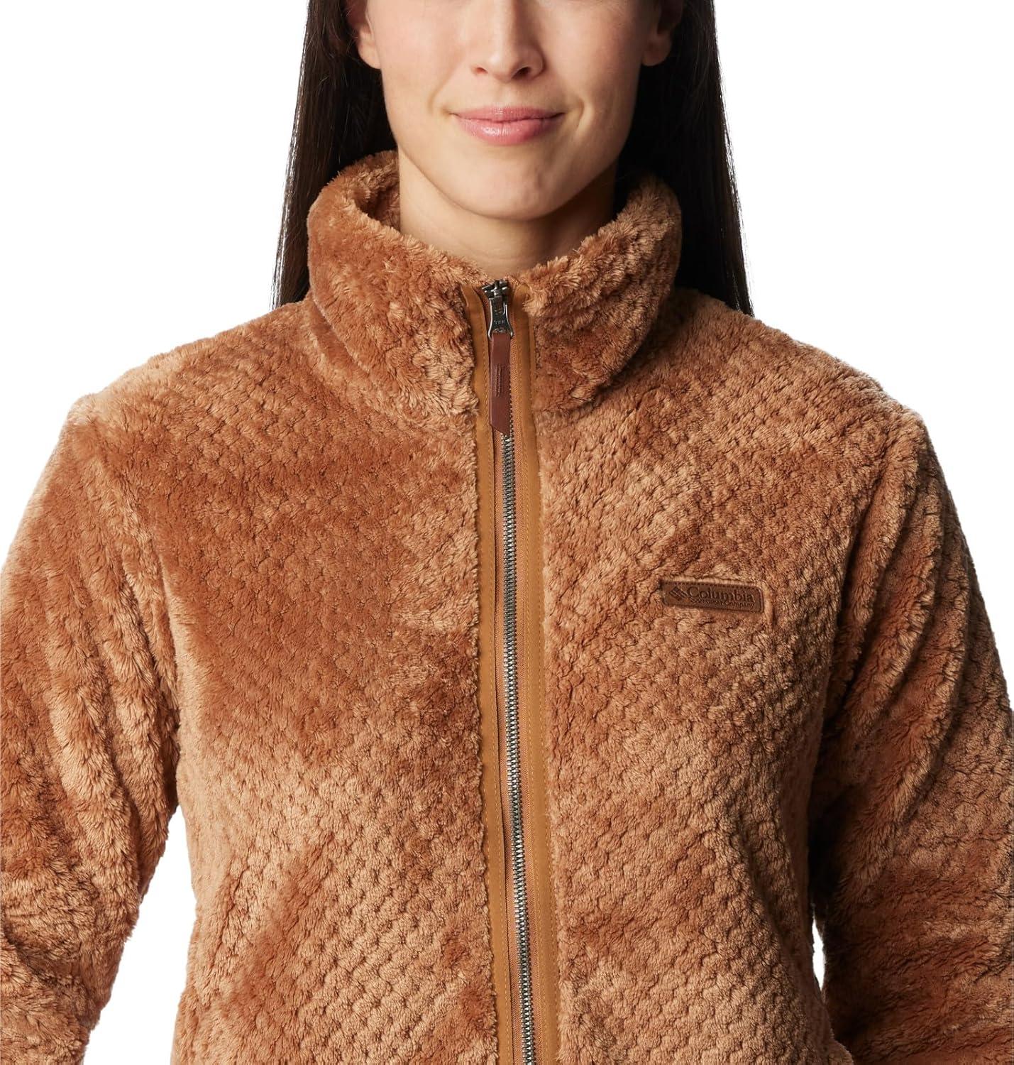 imageColumbia womens Fire Side Ii Sherpa Full ZipCamel Brown