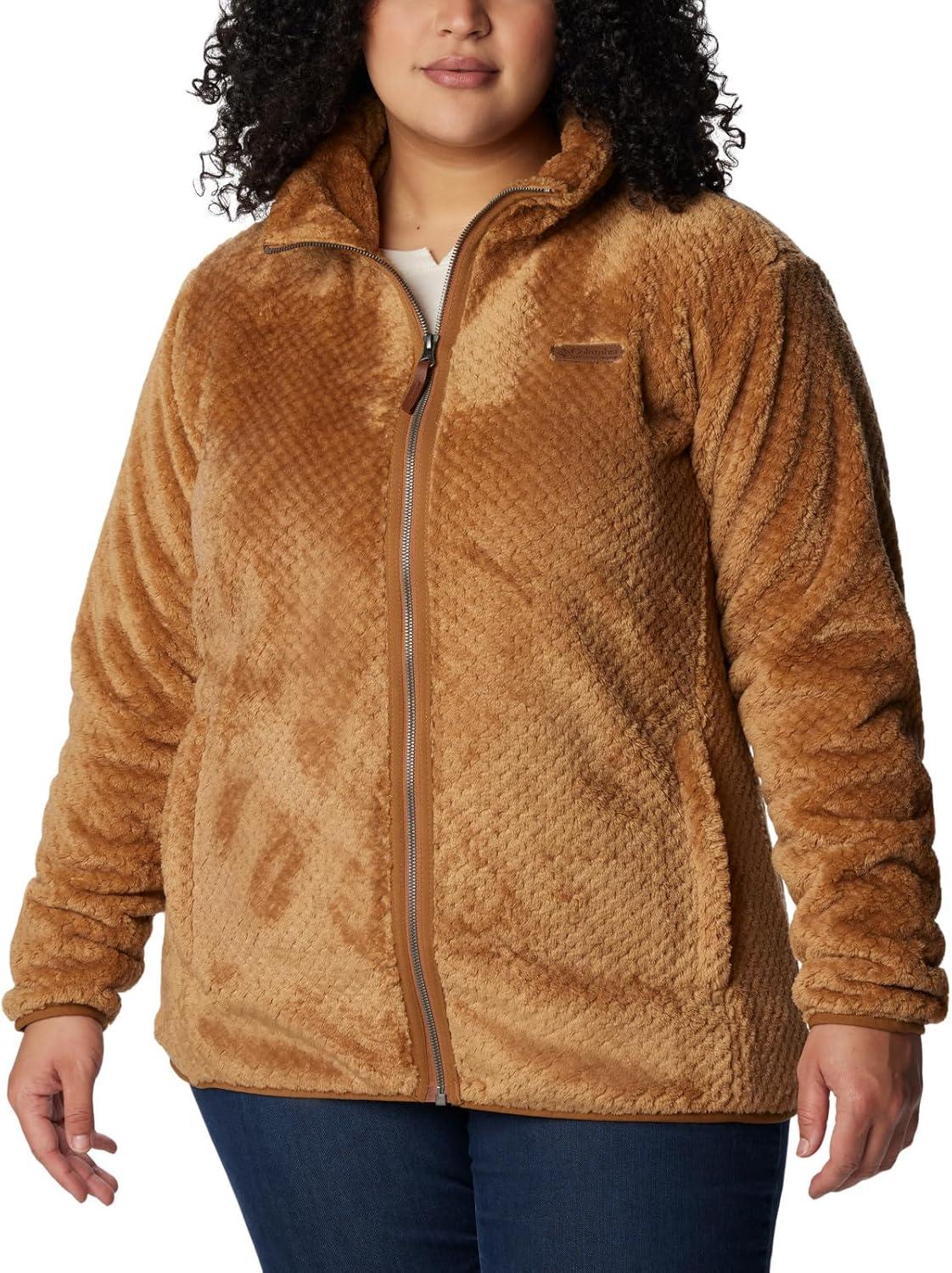 imageColumbia womens Fire Side Ii Sherpa Full ZipCamel Brown