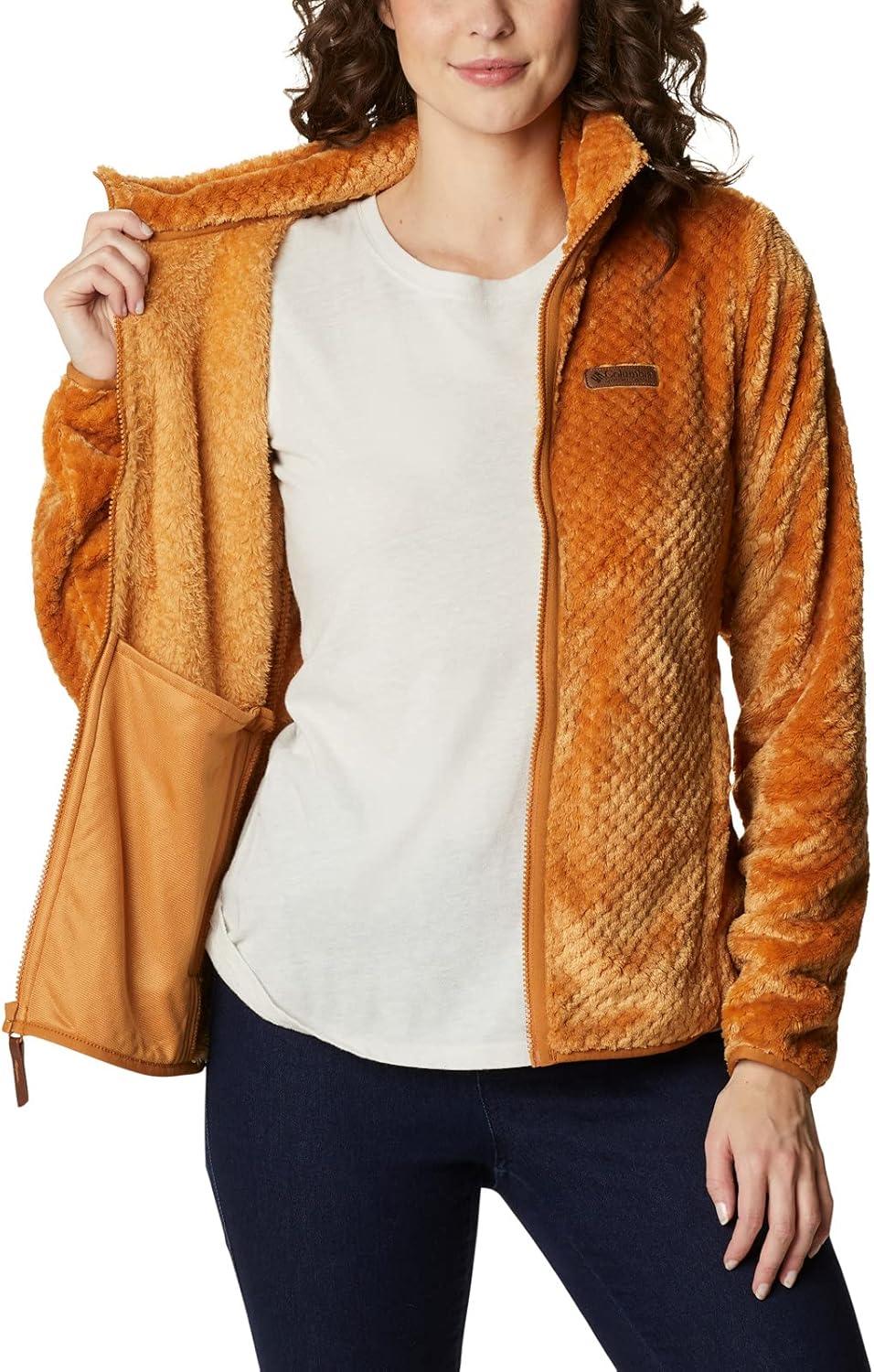 imageColumbia womens Fire Side Ii Sherpa Full ZipCanyon Gold