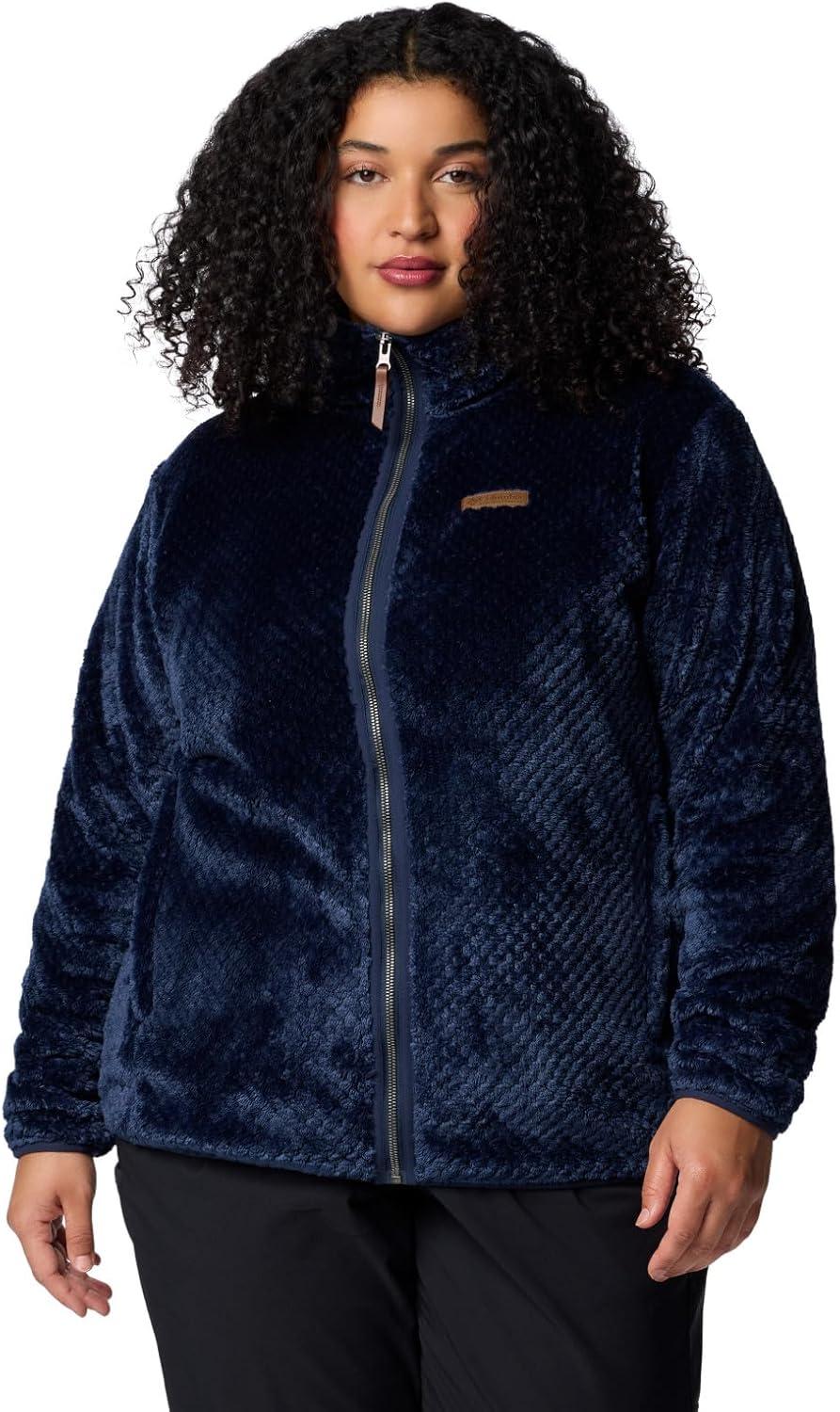 imageColumbia womens Fire Side Ii Sherpa Full ZipCollegiate Navy