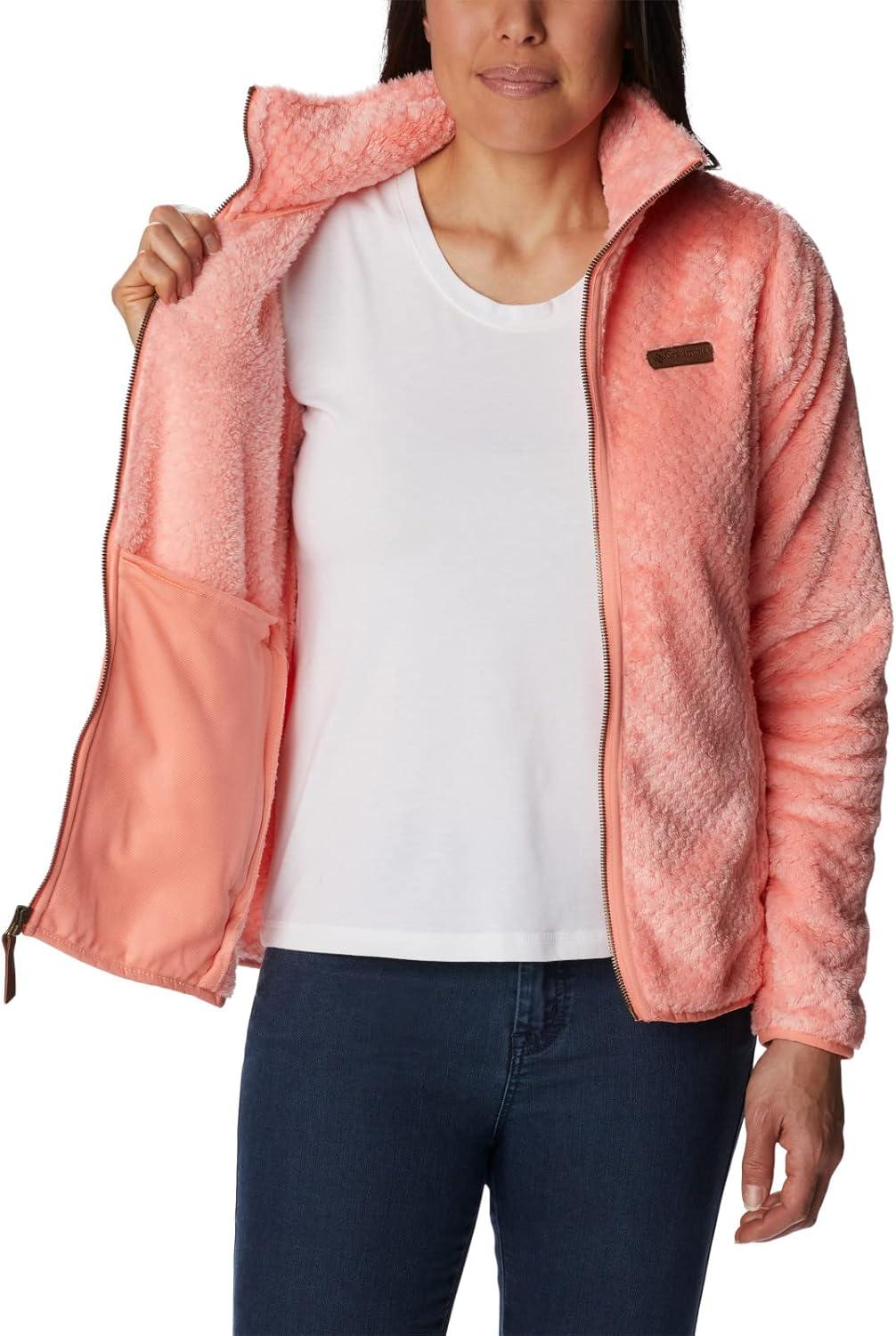 imageColumbia womens Fire Side Ii Sherpa Full ZipCoral Reef