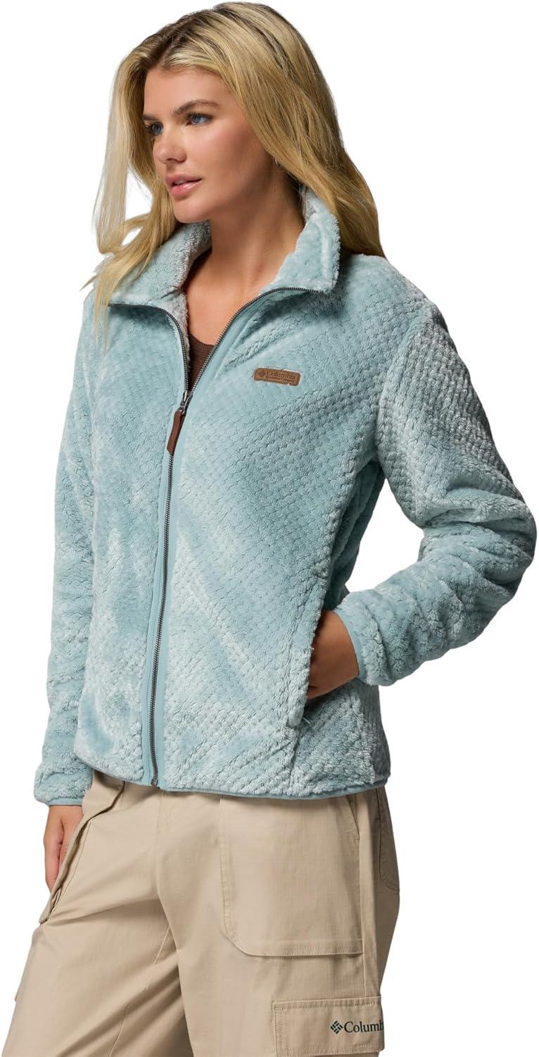 imageColumbia womens Fire Side Ii Sherpa Full ZipCrushed Blue