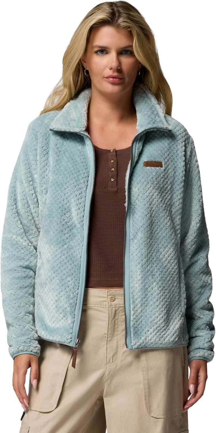imageColumbia womens Fire Side Ii Sherpa Full ZipCrushed Blue