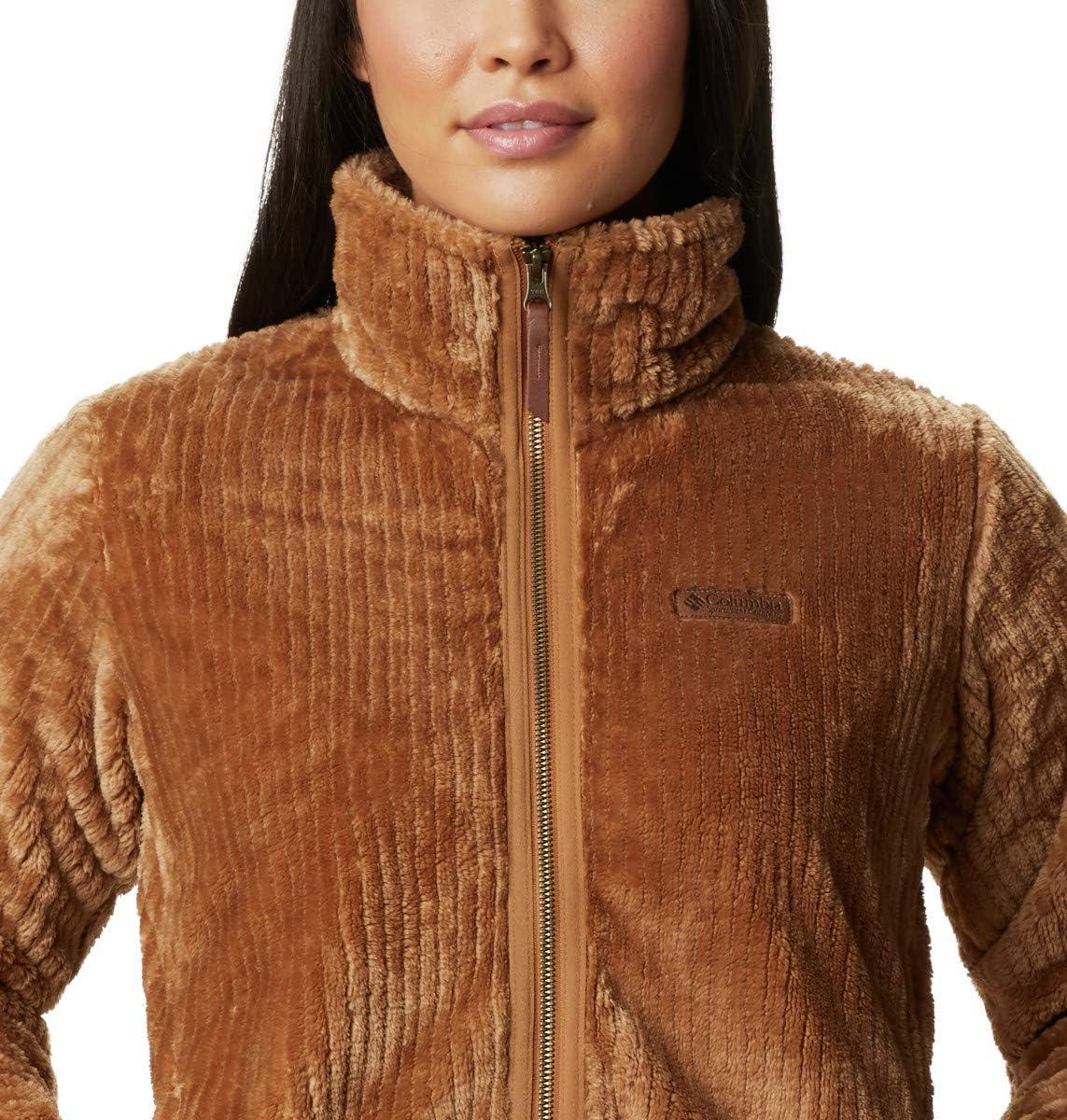 imageColumbia womens Fire Side Ii Sherpa Full ZipElk Stripe