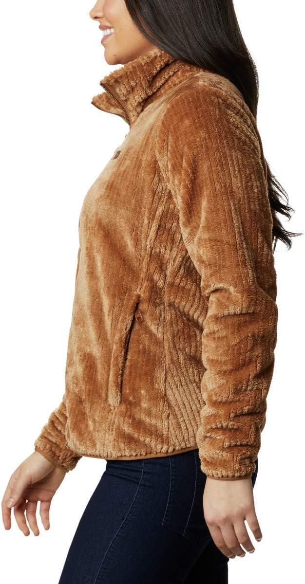 imageColumbia womens Fire Side Ii Sherpa Full ZipElk Stripe