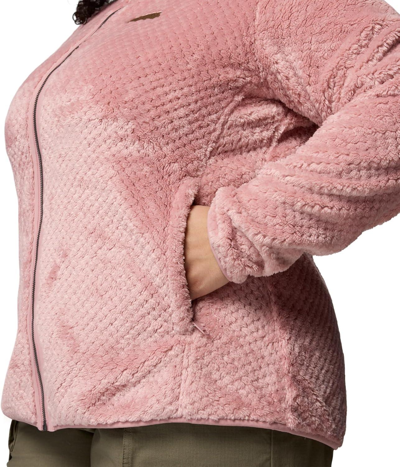 imageColumbia womens Fire Side Ii Sherpa Full ZipEraser Pink