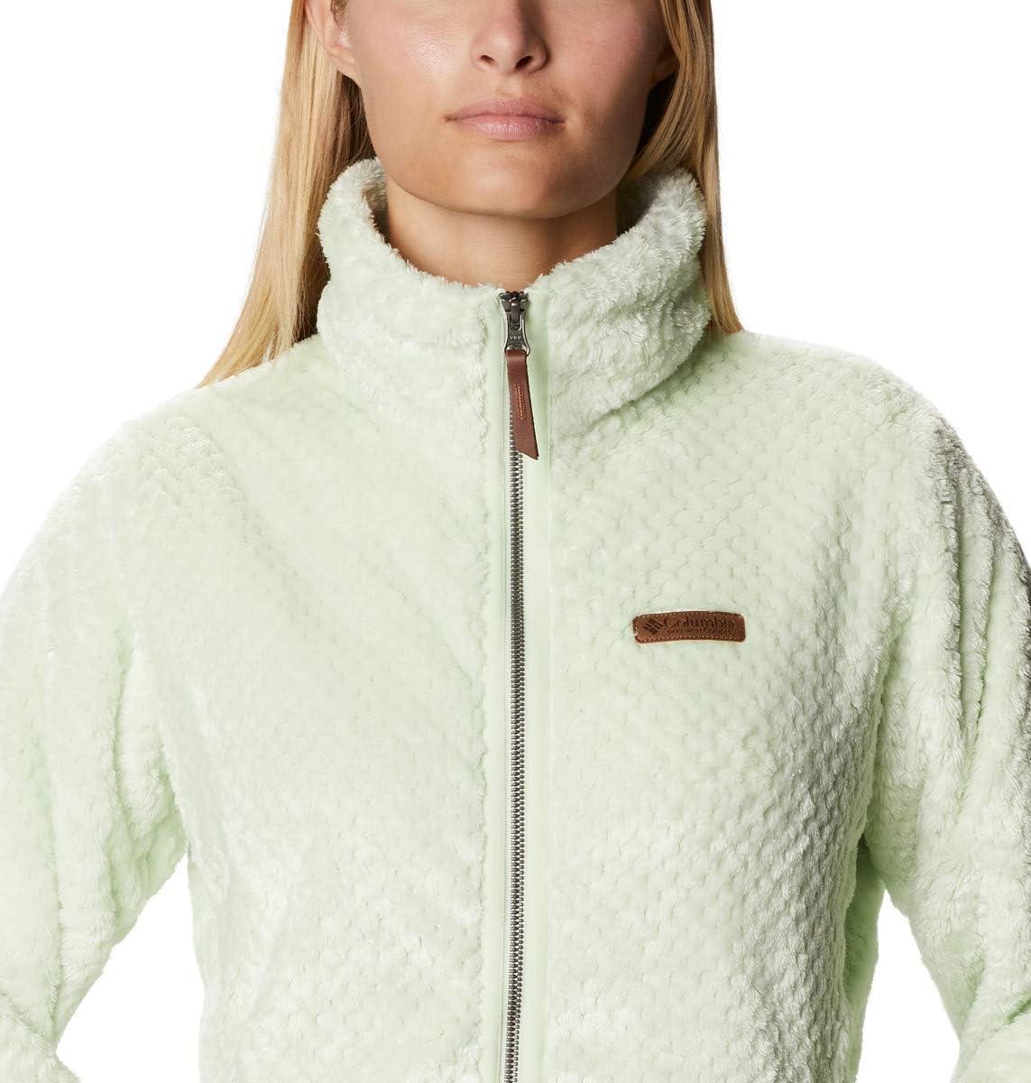 imageColumbia womens Fire Side Ii Sherpa Full ZipLight Lime