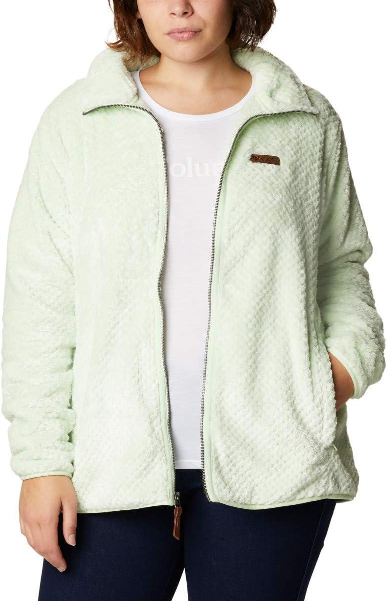 imageColumbia womens Fire Side Ii Sherpa Full ZipLight Lime