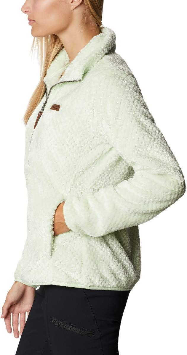 imageColumbia womens Fire Side Ii Sherpa Full ZipLight Lime