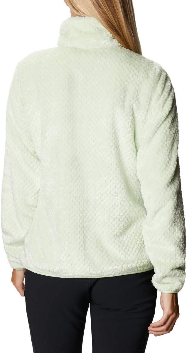 imageColumbia womens Fire Side Ii Sherpa Full ZipLight Lime