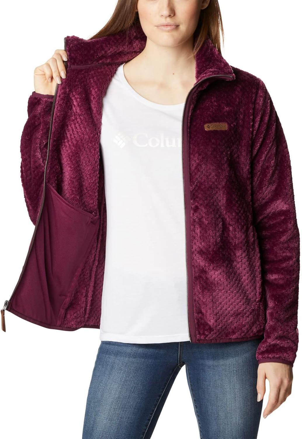 imageColumbia womens Fire Side Ii Sherpa Full ZipMarionberry
