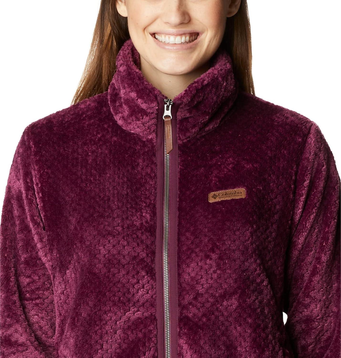 imageColumbia womens Fire Side Ii Sherpa Full ZipMarionberry