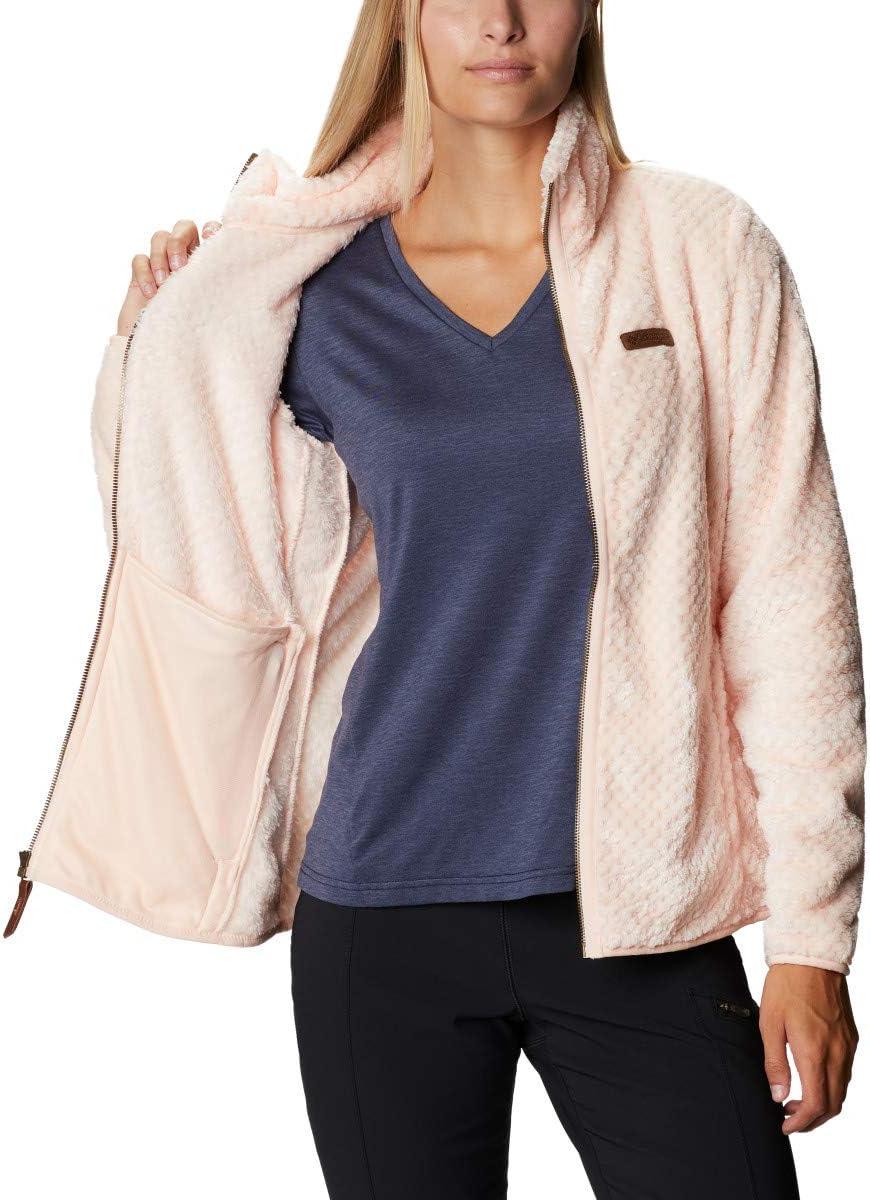 imageColumbia womens Fire Side Ii Sherpa Full ZipPeach Quartz
