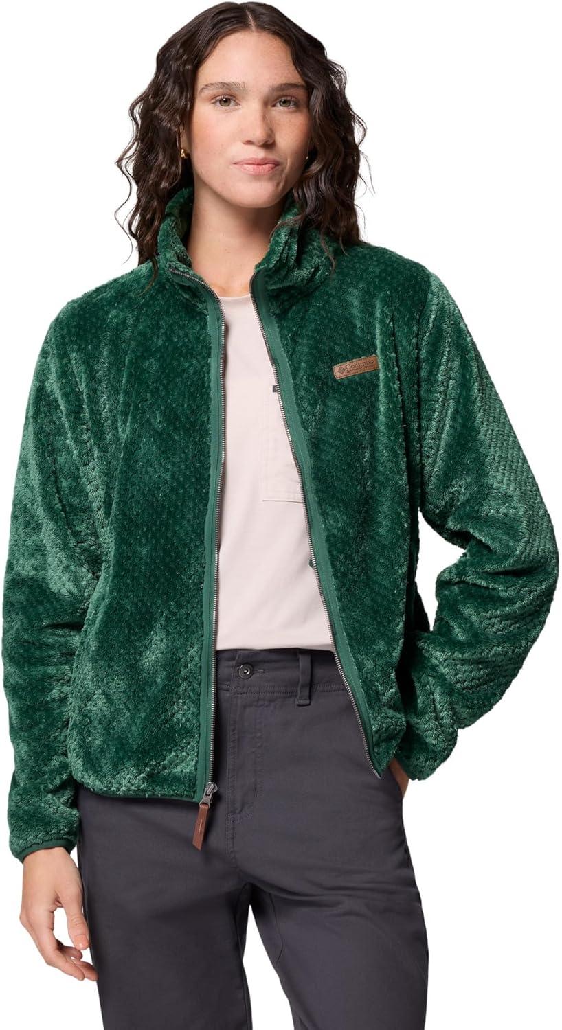 imageColumbia womens Fire Side Ii Sherpa Full ZipRain Forest