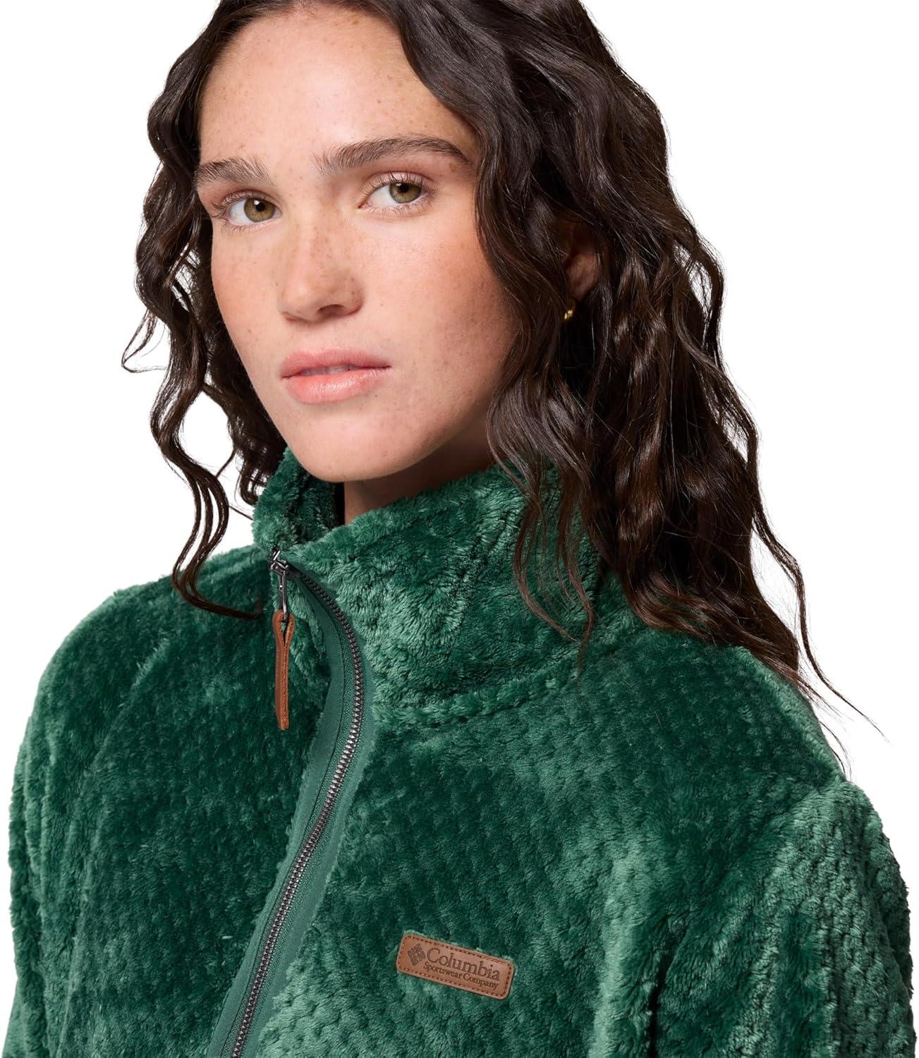 imageColumbia womens Fire Side Ii Sherpa Full ZipRain Forest
