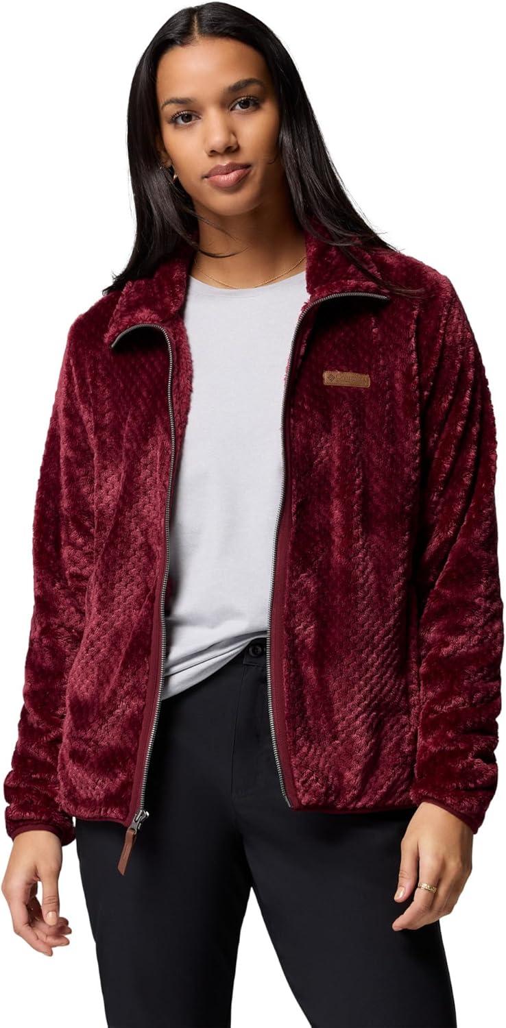 imageColumbia womens Fire Side Ii Sherpa Full ZipRich Wine