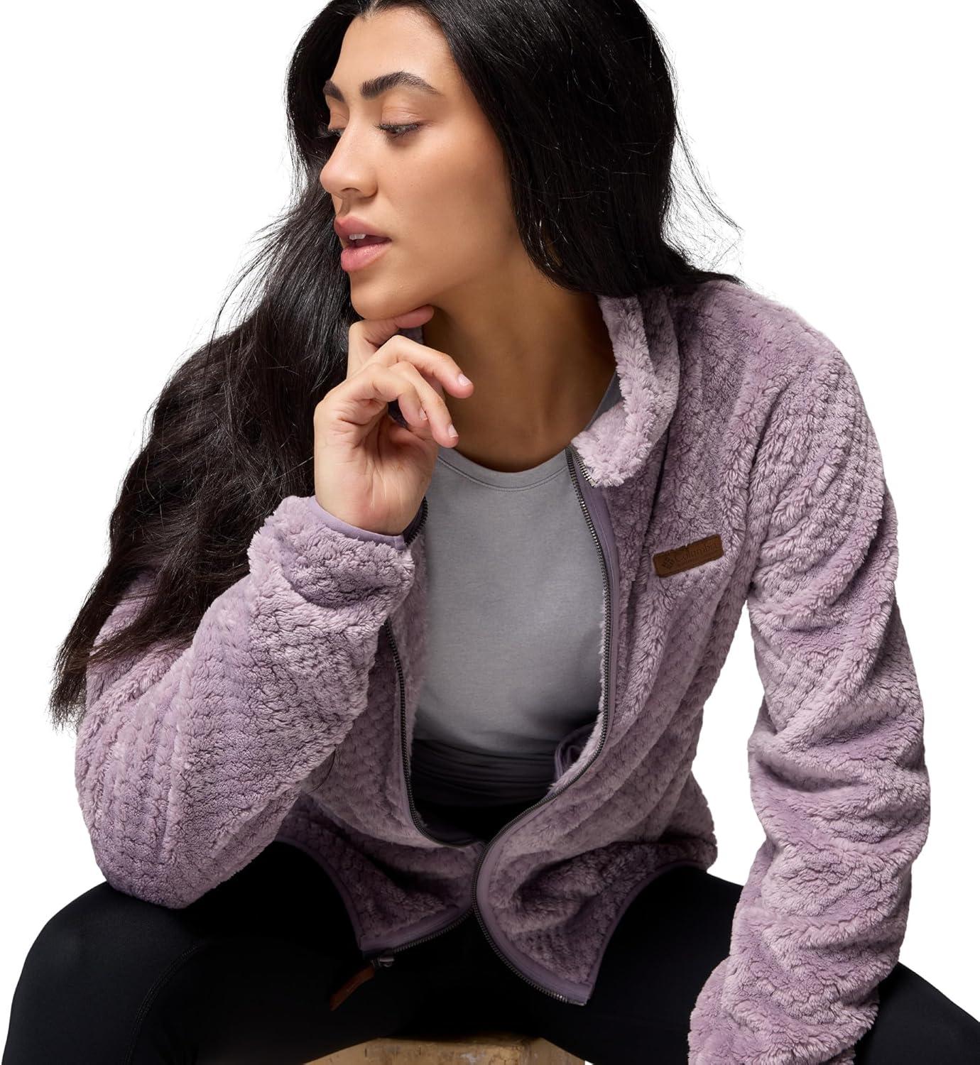 imageColumbia womens Fire Side Ii Sherpa Full ZipShale Purple