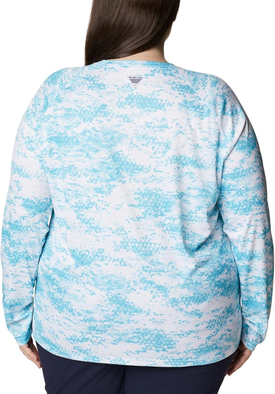imageColumbia womens Super Tidal Tee Long SleeveAtoll Pfg Camo Print