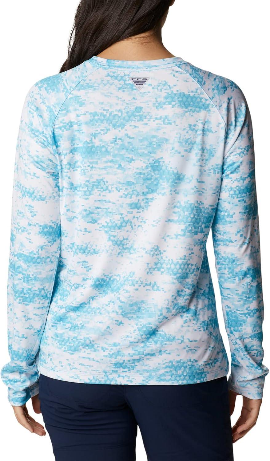 imageColumbia womens Super Tidal Tee Long SleeveAtoll Pfg Camo Print