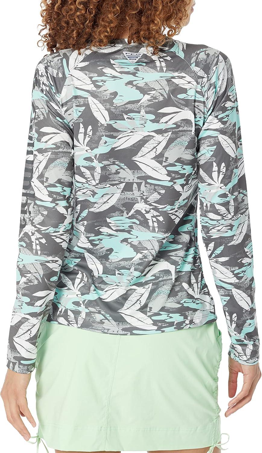 imageColumbia womens Super Tidal Tee Long SleeveCity Grey Shorebreak