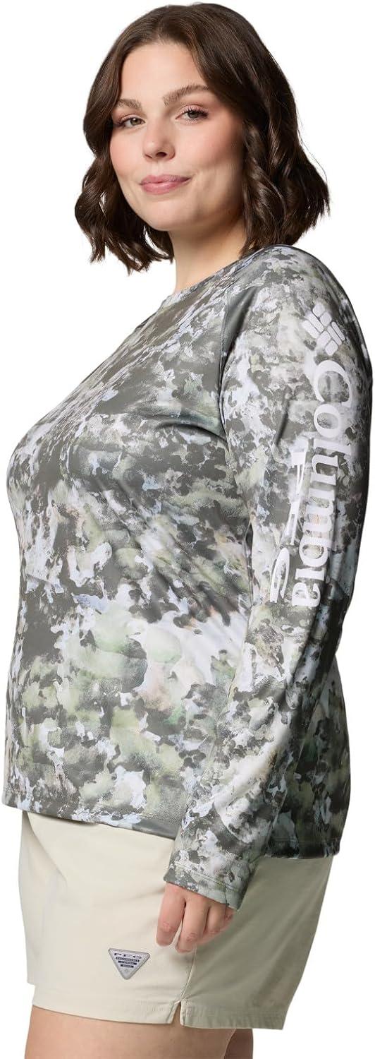 imageColumbia womens Super Tidal Tee Long SleeveCypress Seamoss