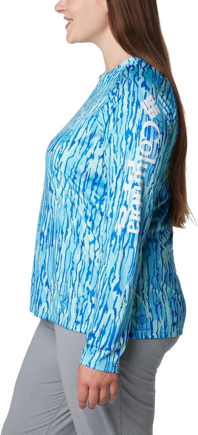 imageColumbia womens Super Tidal Tee Long SleeveGulf Stream Mossy Oak Bottomland