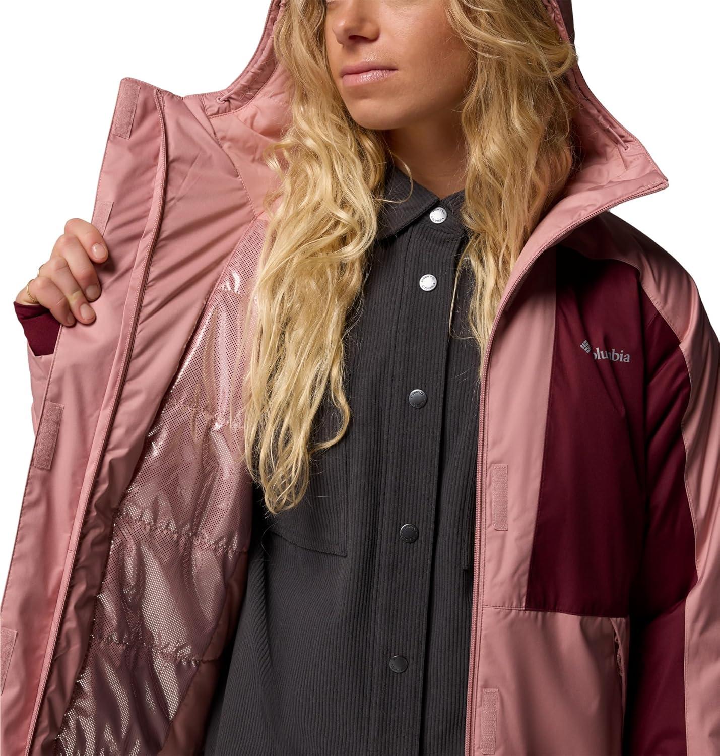 imageColumbia womens Tipton Peak IV Insulated JacketRich WineEraser Pink