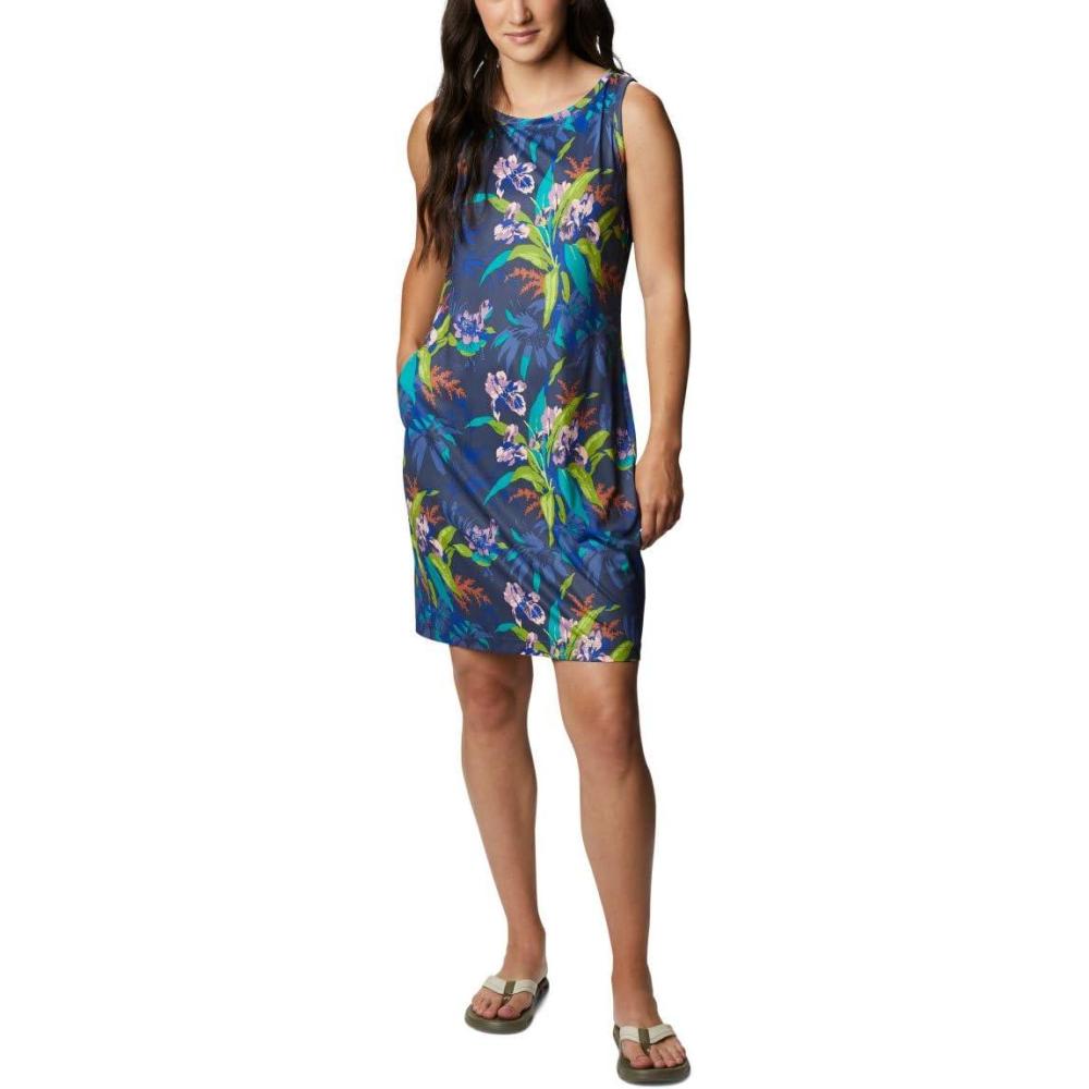 imageColumbia Chill River Printed DressLapis BlueMagnolia Print