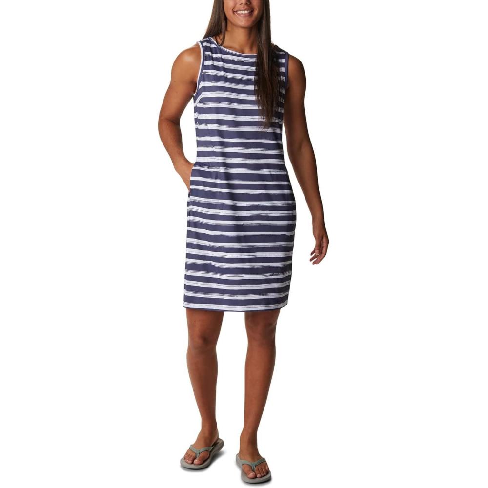 imageColumbia Chill River Printed DressNocturnal Brush Stripe