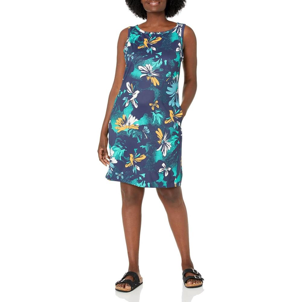 imageColumbia Chill River Printed DressNocturnal Daisy Party Multi