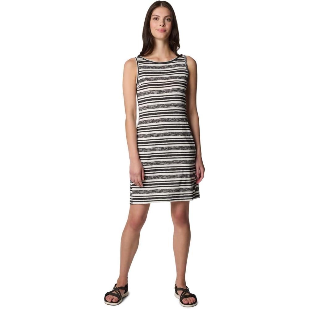 imageColumbia Chill River Printed DressWhite Spaced Stripe