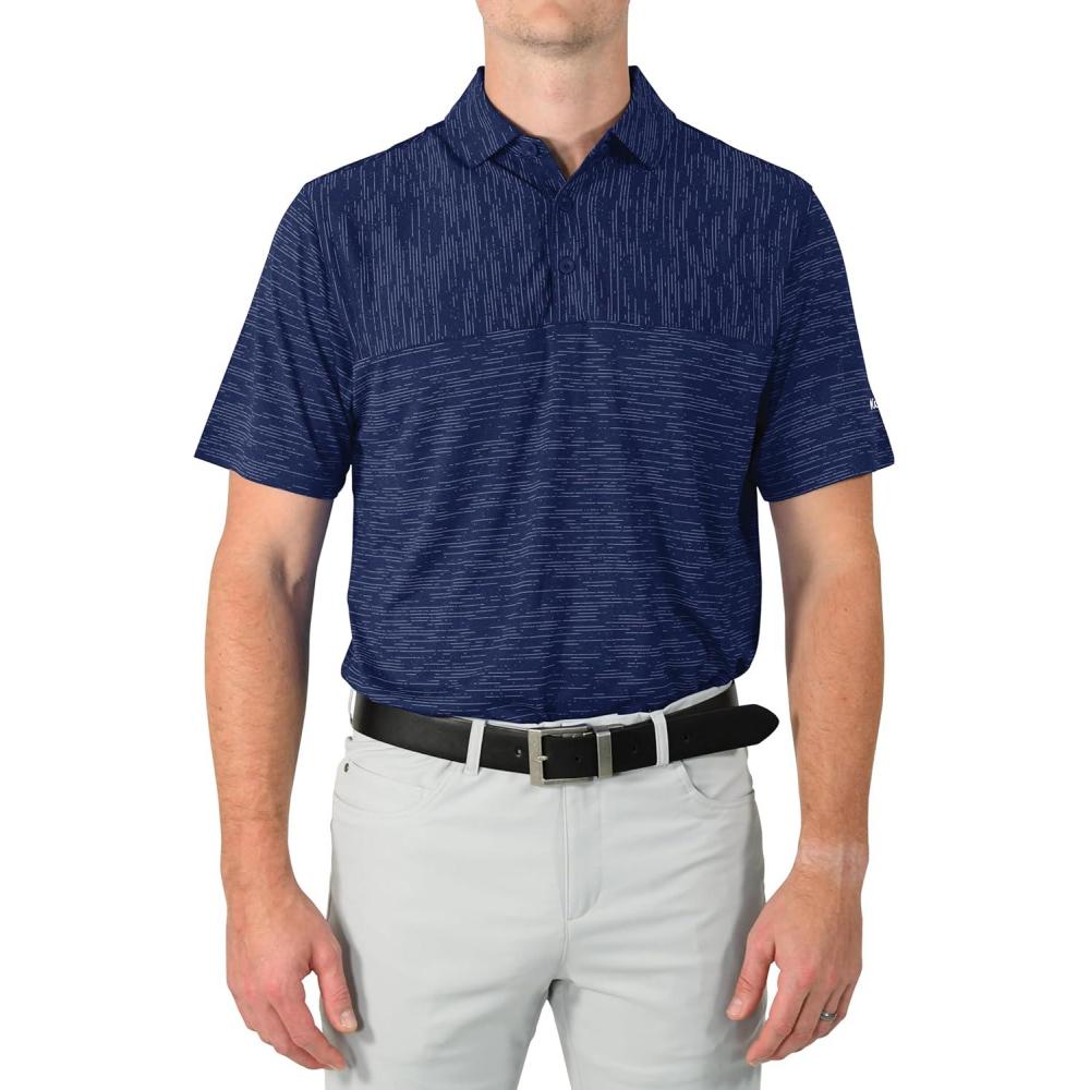 imageColumbia Golf Mens OmniWick Heading Out PoloCollegiate Navy