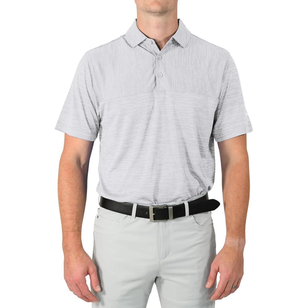 imageColumbia Golf Mens OmniWick Heading Out PoloCool Grey