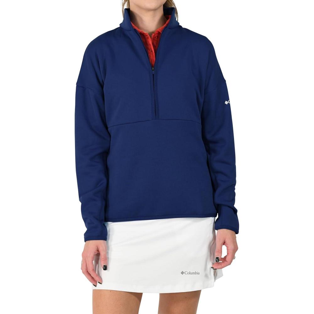 imageColumbia Golf Womens OMNIWICK Womens Go For It PulloverCollegiate Navy