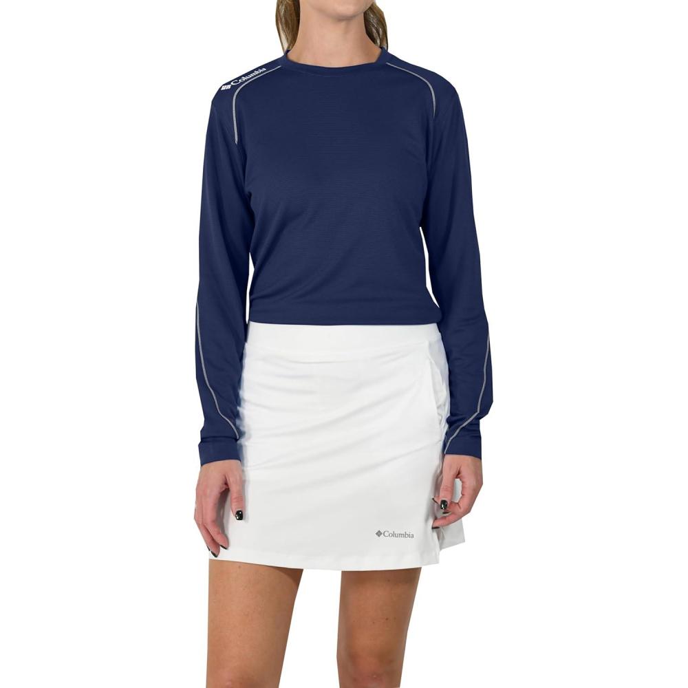imageColumbia Golf Womens OmniWick Shotgun Long SleeveCollegiate Navy