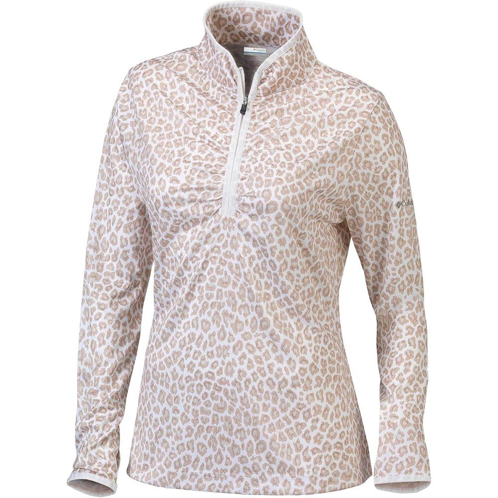 imageColumbia Golf Womens OmniWick Twilight 14 PulloverFossil