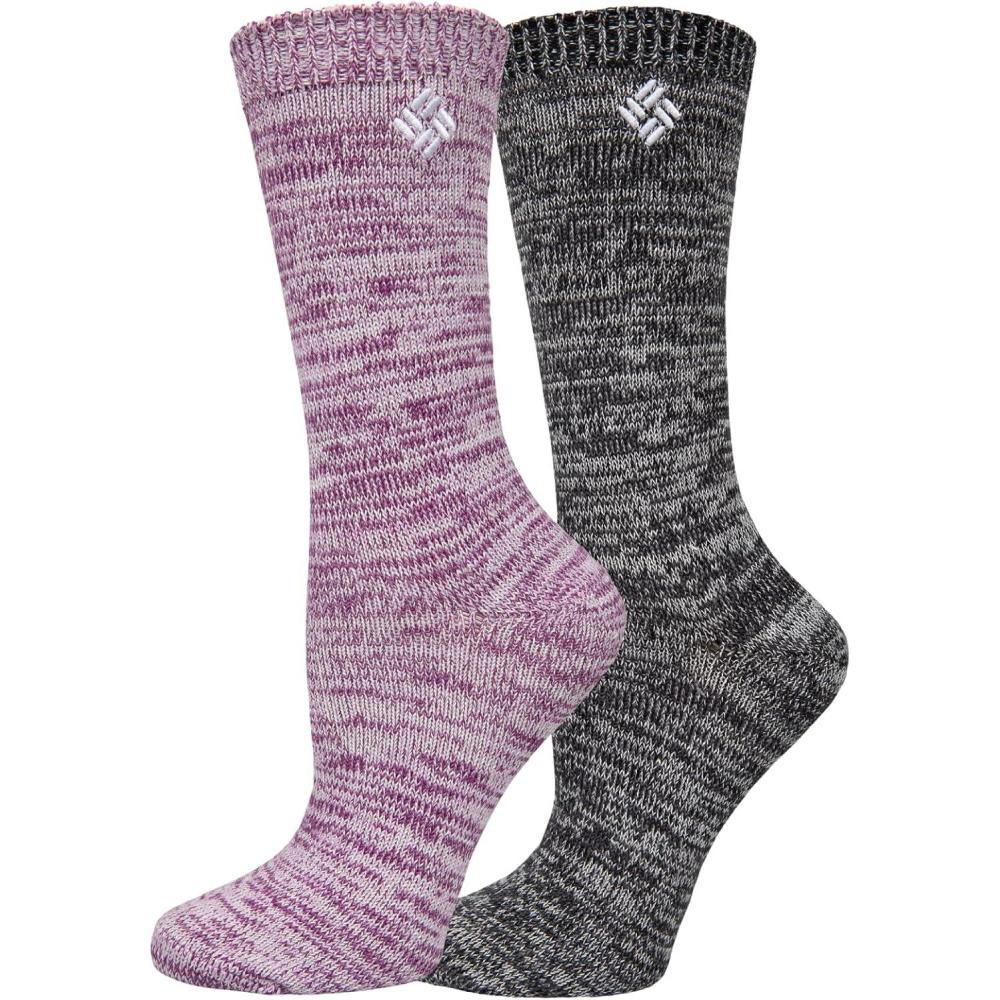 imageColumbia Mens 4 Pack Mositure Control Crew SocksMulti